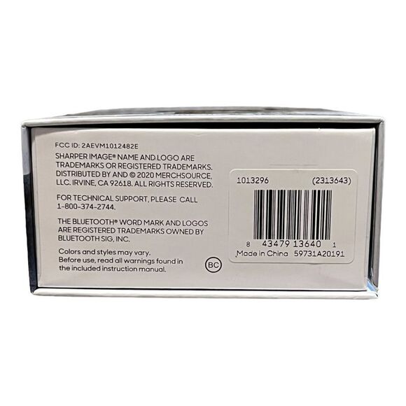 Sharper Image True Wireless Earbuds w Noise Isolation and Qi Charging Case White - Picture 6 of 6